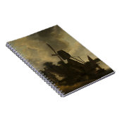 風車を持つ風景 – Salomon Rombouts ノートブック (右側)