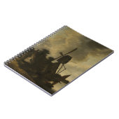 風車を持つ風景 – Salomon Rombouts ノートブック (左側)