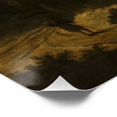 風車を持つ風景 – Salomon Rombouts ポスター (コーナー)