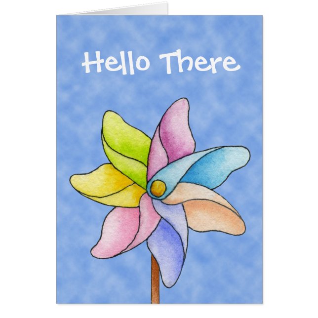 風車カード (正面)