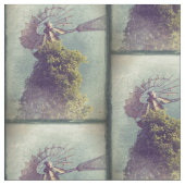 風車グランジ ファブリック (クローズアップ)