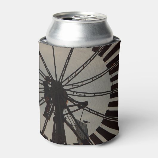 風車シルエット缶クーラー 缶クーラー (缶正面)