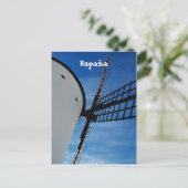 風車スペインの葉書 ポストカード (スタンド正面)