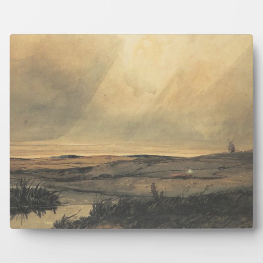 風車付きムーア フォトプラーク (正面)