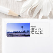 風車付き農場 ラベル (インサイチュ)