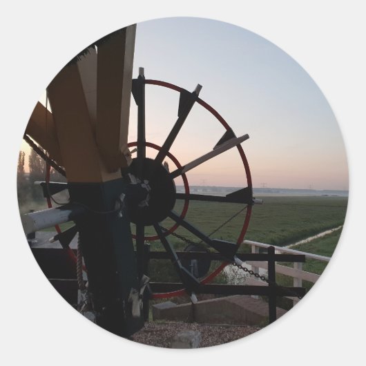 風車内 ラウンドシール (正面)