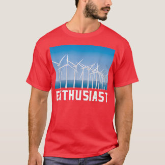 風車再生可能エネルギー愛好家シャツ風Tu Tシャツ
