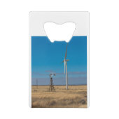 風車及び風車 クレジットカード栓抜き (裏面)