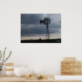 風車嵐 ポスター (キッチン)