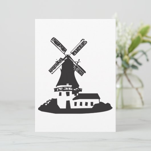 風車建物 招待状 (スタンド正面)