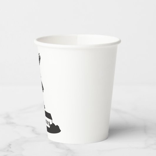 風車建物 紙コップ (左)