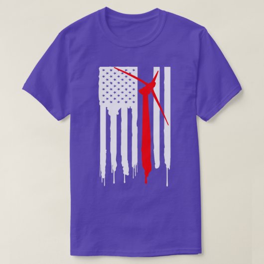 風車技術者2 Tシャツ (デザイン正面)