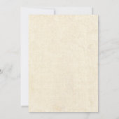 風車素朴ブライダルシャワー招待状 招待状 (裏面)