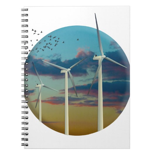 風車絵を描空 ノートブック (正面)