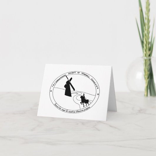 風車追跡カード サンキューカード (正面)