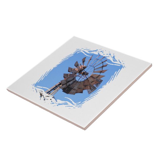 風車1 タイル (側面)