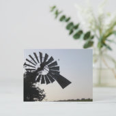 風車2ポストカード ポストカード (スタンド正面)