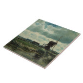 風車、ウィレムRoelofsとの干拓の景色 タイル (側面)