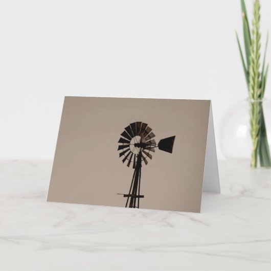 風車 カード (正面)