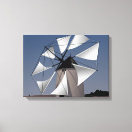 風車 キャンバスプリント