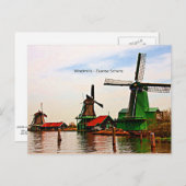 風車・ザーンス・シャン ポストカード (正面/裏面)