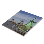 風車，ザーンセ·シャンズ，オランダ，オランダ2 タイル (側面)