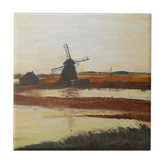 風車 タイル (正面)