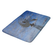 風車 バスマット (アングル)