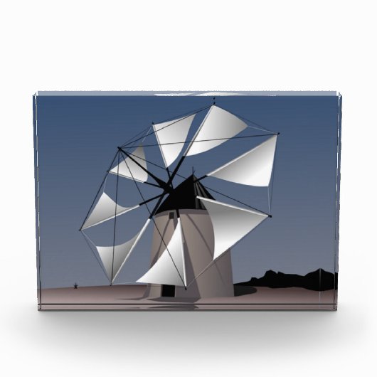 風車 フォトブロック (正面)