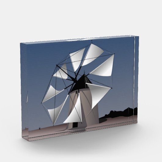 風車 フォトブロック (左)