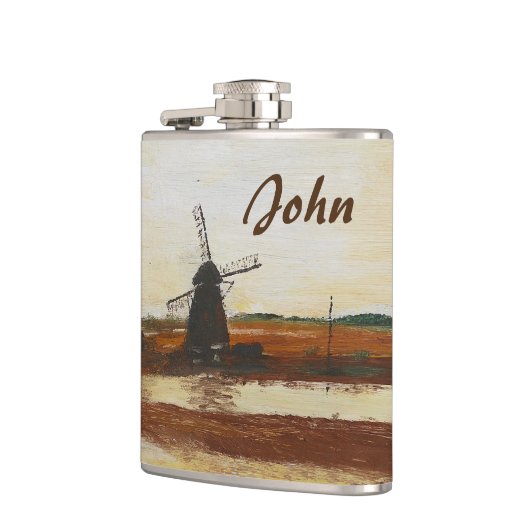 風車 フラスク (左)