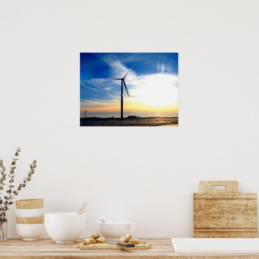 風車 ポスター (キッチン)