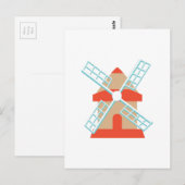 風車 ポストカード (正面/裏面)