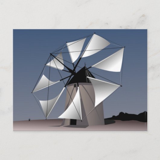 風車 ポストカード (正面)