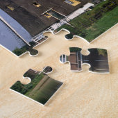 風車、ライドシェンダム、オランダ ジグソーパズル (側面)