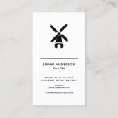 風車 名刺 (正面)