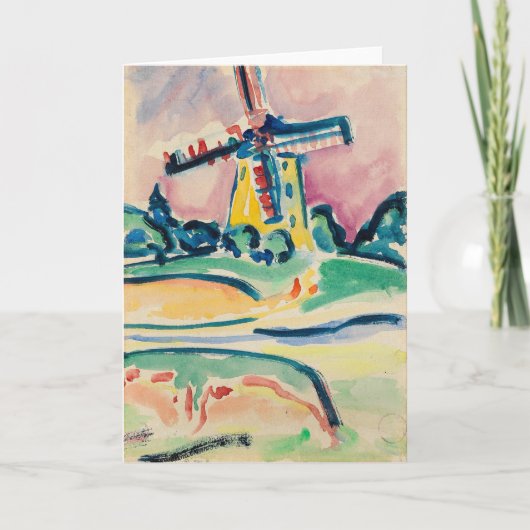 風車 | Ernst Ludwig Kirchner カード (正面)