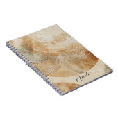 風通しの良い中性自然要素ボヘミアンボホ ノートブック (右側)