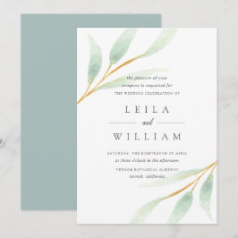 風通しの良い植物 |結婚式招待状 招待状