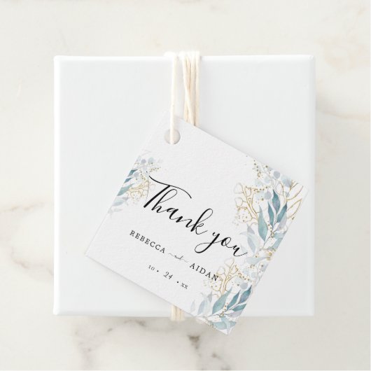 風通しの良い緑と金ゴールドの葉結婚色は フェイバータグ (インサイチュ)