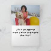 風邪に残っている感じること シーズンカード (内部)