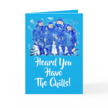 風邪を引いたと聞いて！早く治るといいね。回復祈りカード