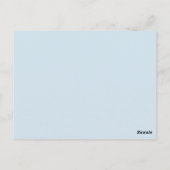 風雨の猫はがき ポストカード (裏面)