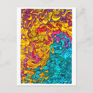 風雨 ポストカード