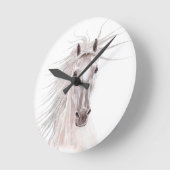 風馬の精神 – ヴィンテージ- ラウンド壁時計 (傾斜)