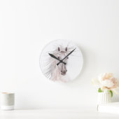 風馬の精神 – ヴィンテージ- ラウンド壁時計 (ホーム)