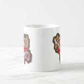 風(か)夫(おもしろいお)英雄楽器音楽漫画 コーヒーマグカップ (中央)