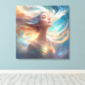 風 キャンバスプリント (インサイチュ (ウッドフロア))