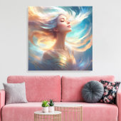 風 キャンバスプリント (インサイチュ (リビング))