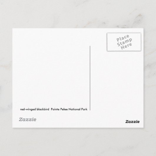 風 ポストカード (裏面)